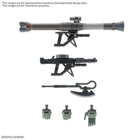 BANDAI HG 1/144 ZAKU(GQ)