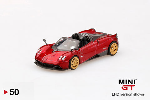 Mini GT 1:64 Pagani Huayra Roadster LHD Red