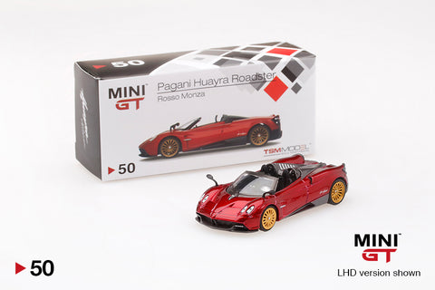 Mini GT 1:64 Pagani Huayra Roadster LHD Red