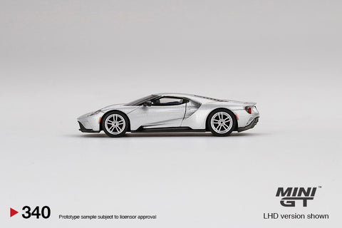 Mini GT 1:64 MiJo Ford GT Ingot Silver