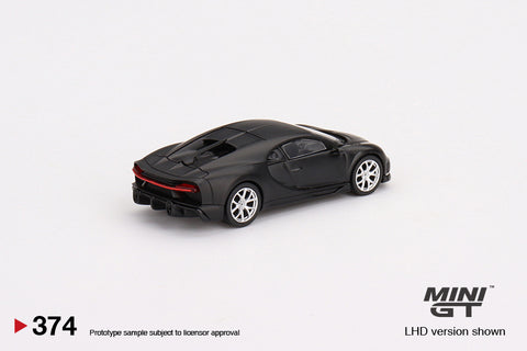 Mini GT 1:64 Mijo Bugatti Chiron Super Sport 300+ Matte Black