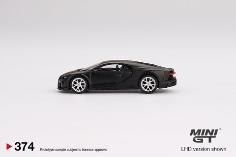 Mini GT 1:64 Mijo Bugatti Chiron Super Sport 300+ Matte Black