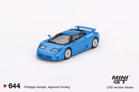 Mini GT 1:64 Bugatti EB110 GT Blue