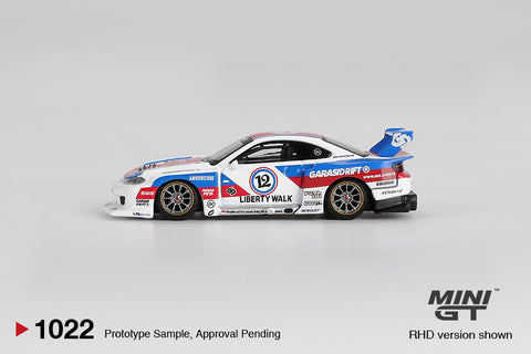 Mini GT 1:64 Nissan LB-Super Silhouette S15 Garasi Drift 2025