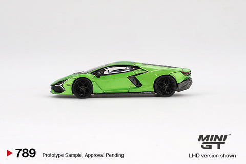 Mini GT 1:64 Lamborghini Revuelto Verde Selvan