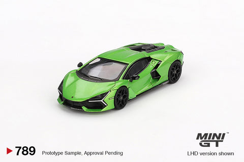Mini GT 1:64 Lamborghini Revuelto Verde Selvan