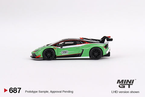 Mini GT 1:64 Lamborghini Huracán GT3 EVO2 Presentation