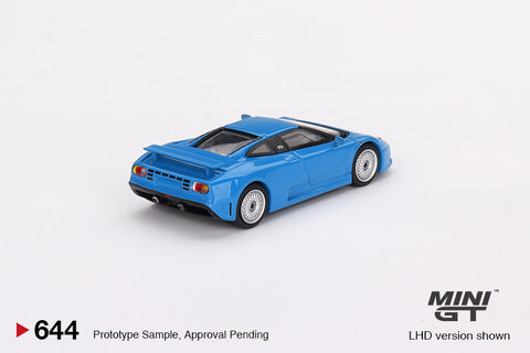 Mini GT 1:64 Bugatti EB110 GT Blue
