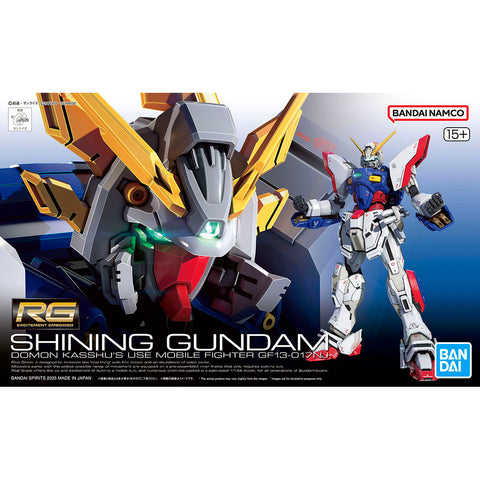 BANDAI RG 1/144 SHINING GUNDAM