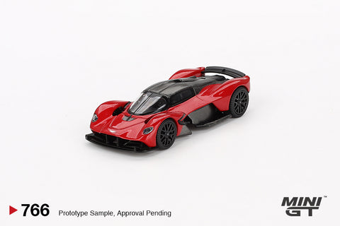 Mini GT 1:64 Aston Martin Valkyrie – Hyper Red – Mijo Exclusives