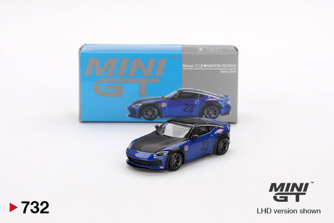 Mini GT 1:64 Nissan Z LB-NATION WORKS – Serian Blue