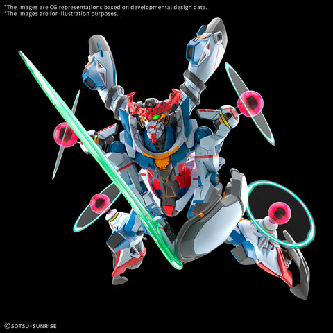 BANDAI HG 1/144 GQuuuuuuX(ENDYMION UNIT AWAKENED)