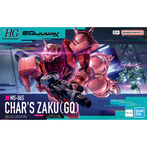 BANDAI HG 1/144 CHAR’S ZAKU(GQ)